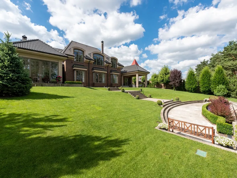 Sold elegant brick home exterior
