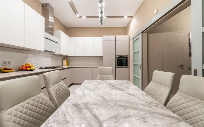 Beautifully staged kitchen interior