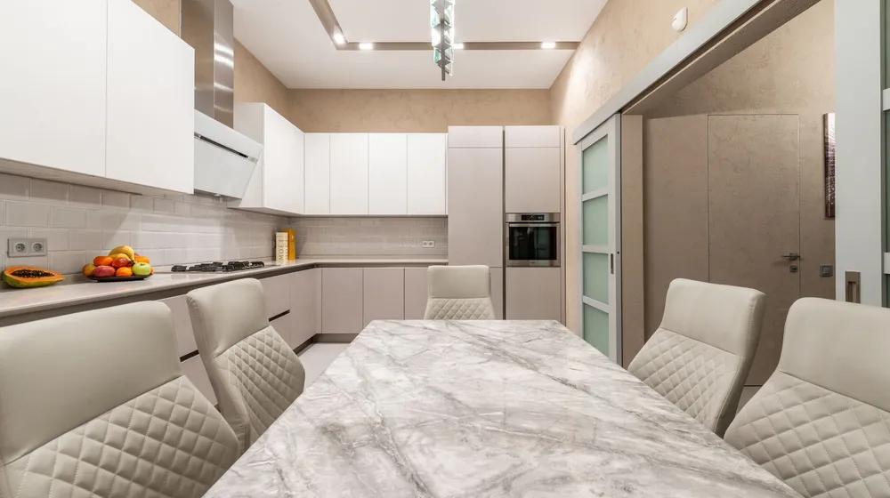 Beautifully staged kitchen interior